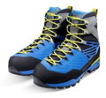 Mammut Wanderschuhe Kento Pro High GTX (Bergstiefel mit Steigeisenaufnahme, wasserdicht) blau/titaniumgrau Herren